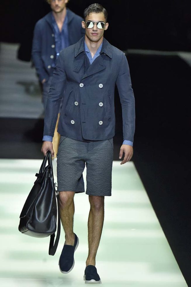 Giorgio Armani Milan Menswear Spring Summer 2018 Milan  June 2017