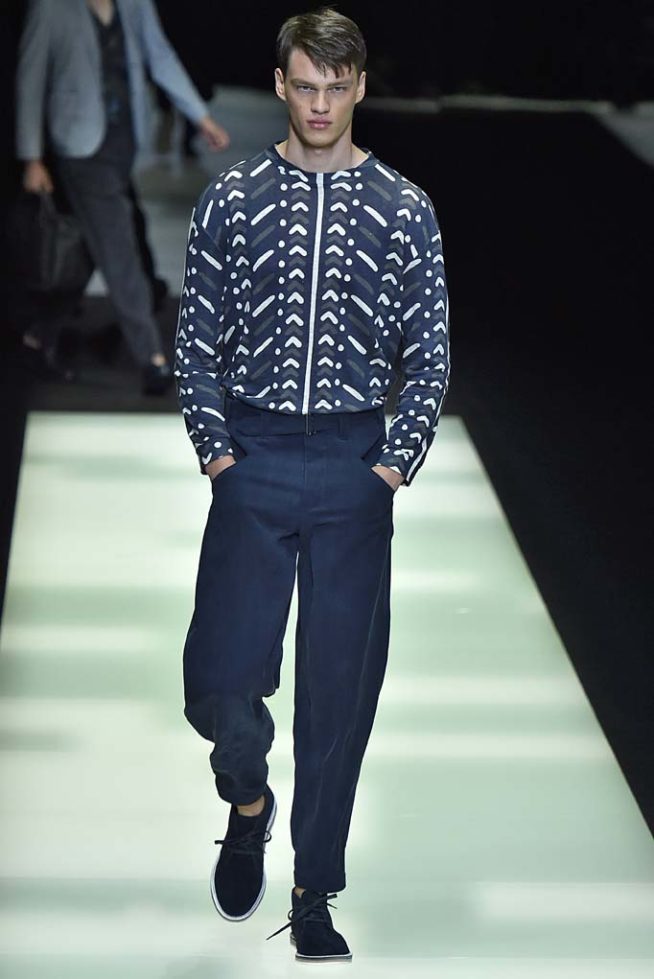 Giorgio Armani Milan Menswear Spring Summer 2018 Milan  June 2017