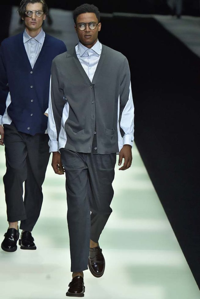 Giorgio Armani Milan Menswear Spring Summer 2018 Milan  June 2017