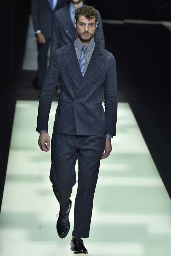 Giorgio Armani Milan Menswear Spring Summer 2018 Milan  June 2017