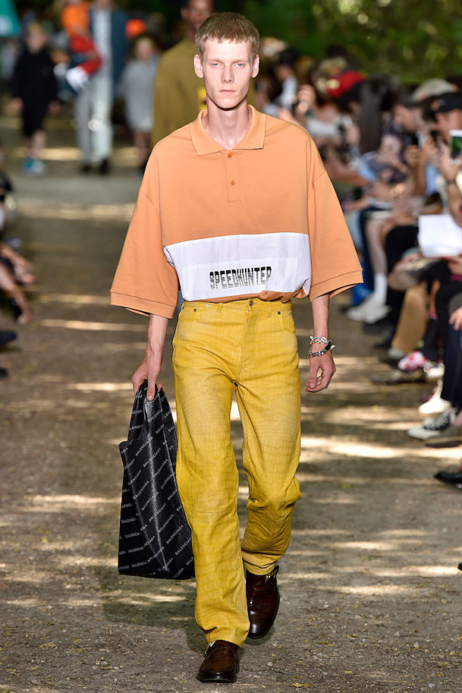 Balenciaga Paris  Menswear Spring Summer 2018 Paris June 2017