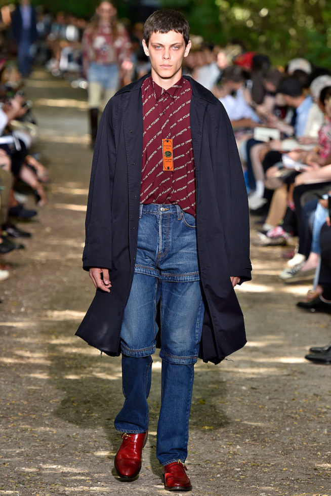 Balenciaga Paris  Menswear Spring Summer 2018 Paris June 2017