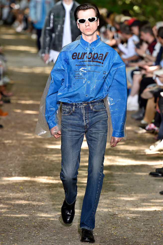 Balenciaga Paris  Menswear Spring Summer 2018 Paris June 2017