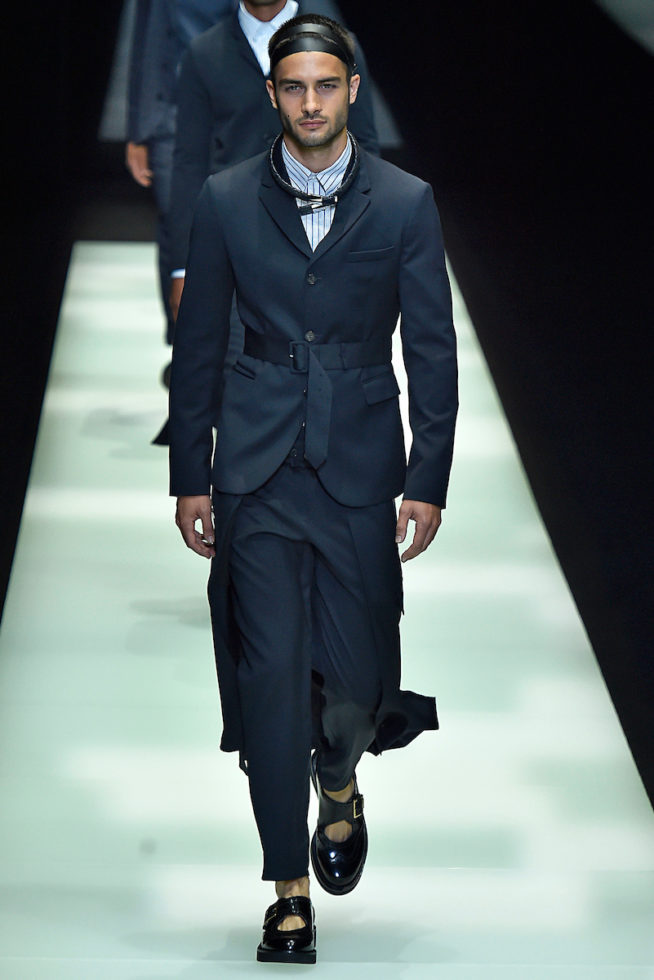Emporio Armani Milan Menswear Spring Summer 2018 Milan  June 2017