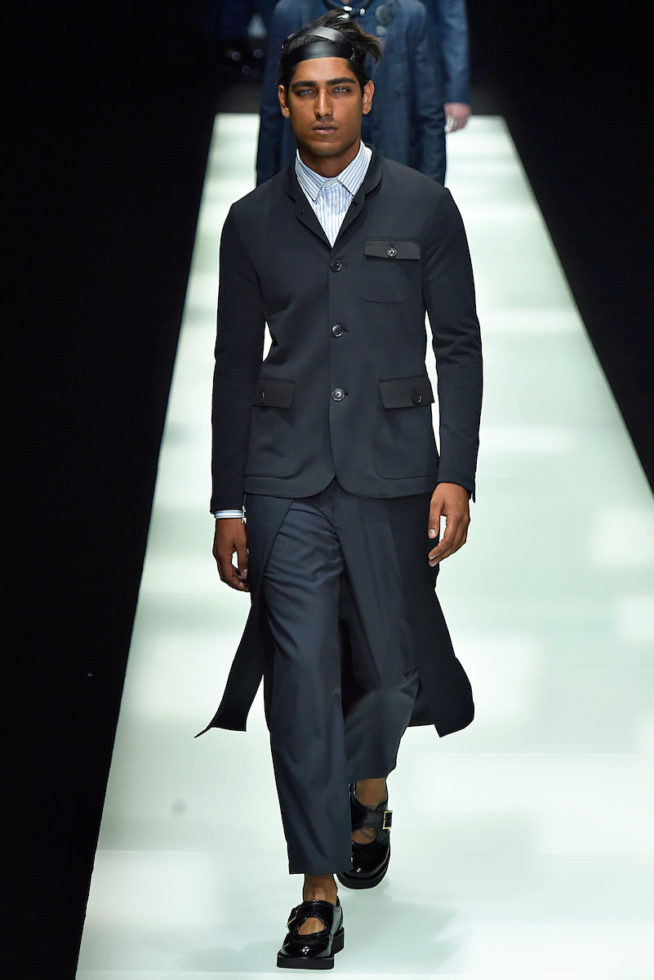 Emporio Armani Milan Menswear Spring Summer 2018 Milan  June 2017