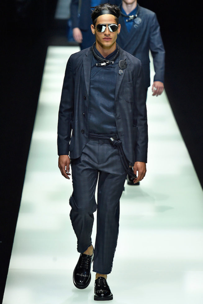 Emporio Armani Milan Menswear Spring Summer 2018 Milan  June 2017