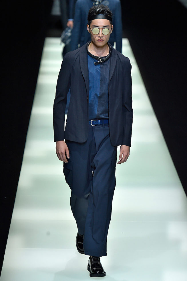 Emporio Armani Milan Menswear Spring Summer 2018 Milan  June 2017