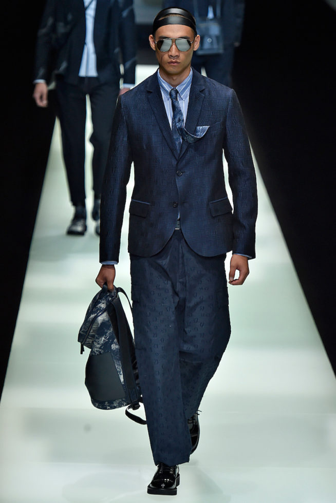 Emporio Armani Milan Menswear Spring Summer 2018 Milan  June 2017