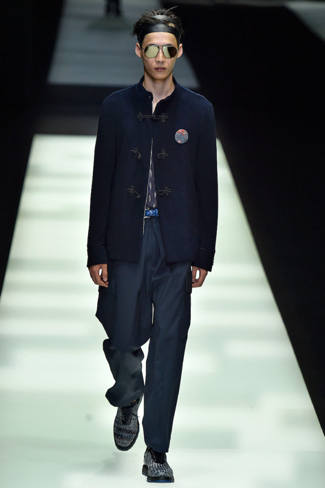 Emporio Armani Milan Menswear Spring Summer 2018 Milan  June 2017