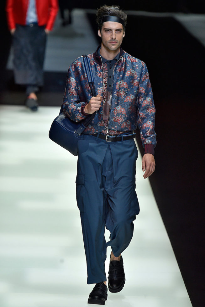 Emporio Armani Milan Menswear Spring Summer 2018 Milan  June 2017