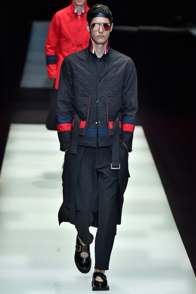 Emporio Armani Milan Menswear Spring Summer 2018 Milan  June 2017