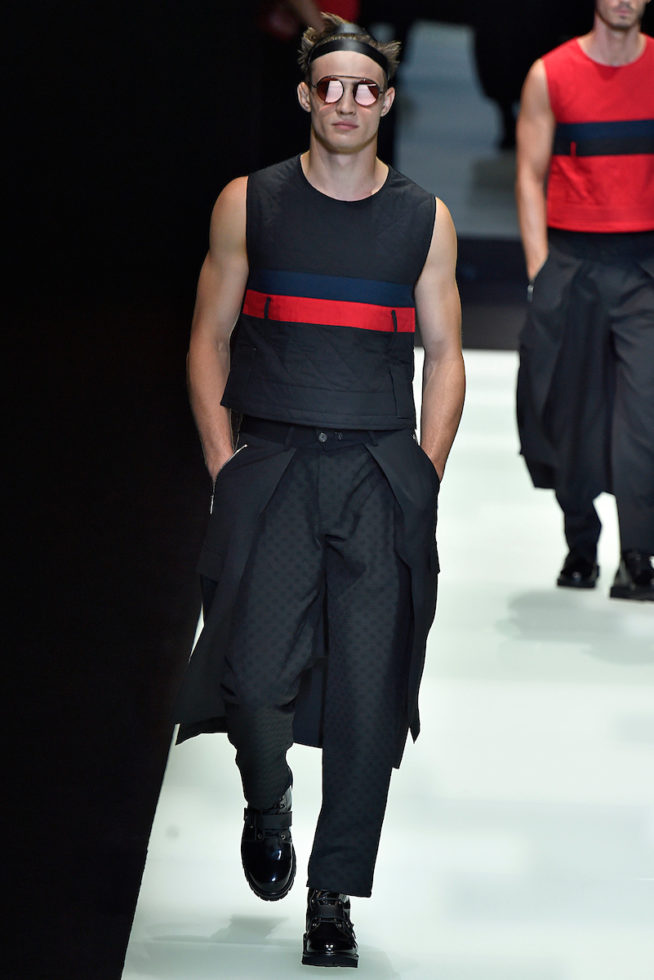 Emporio Armani Milan Menswear Spring Summer 2018 Milan  June 2017