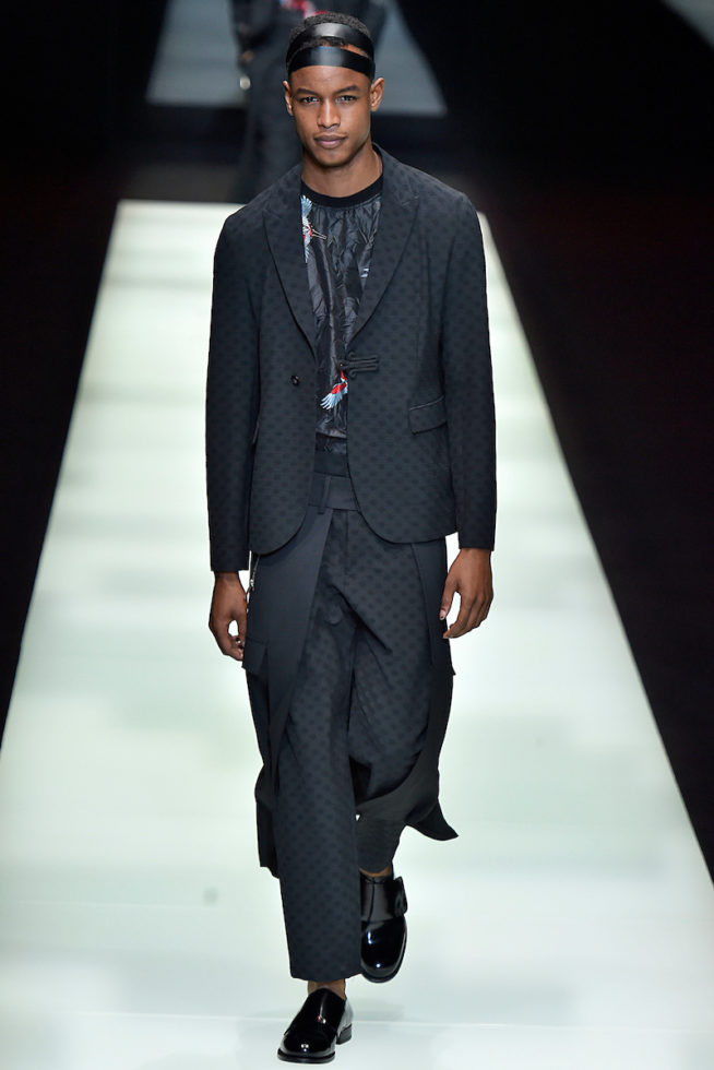 Emporio Armani Milan Menswear Spring Summer 2018 Milan  June 2017