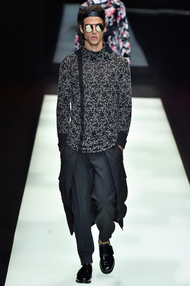 Emporio Armani Milan Menswear Spring Summer 2018 Milan  June 2017