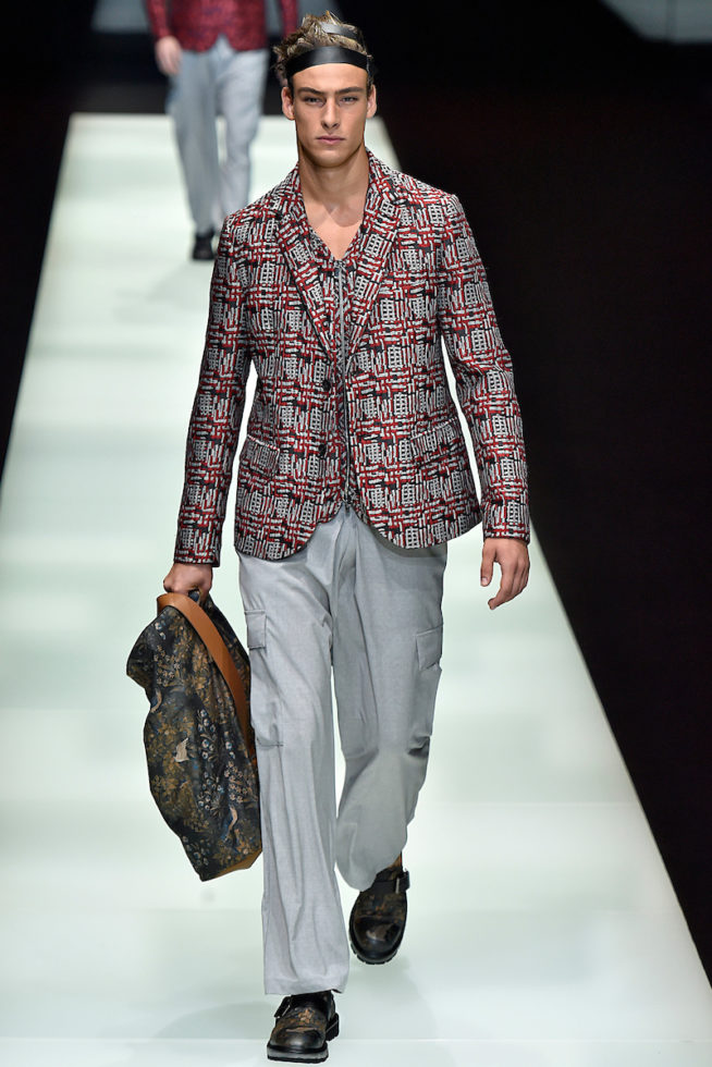 Emporio Armani Milan Menswear Spring Summer 2018 Milan  June 2017