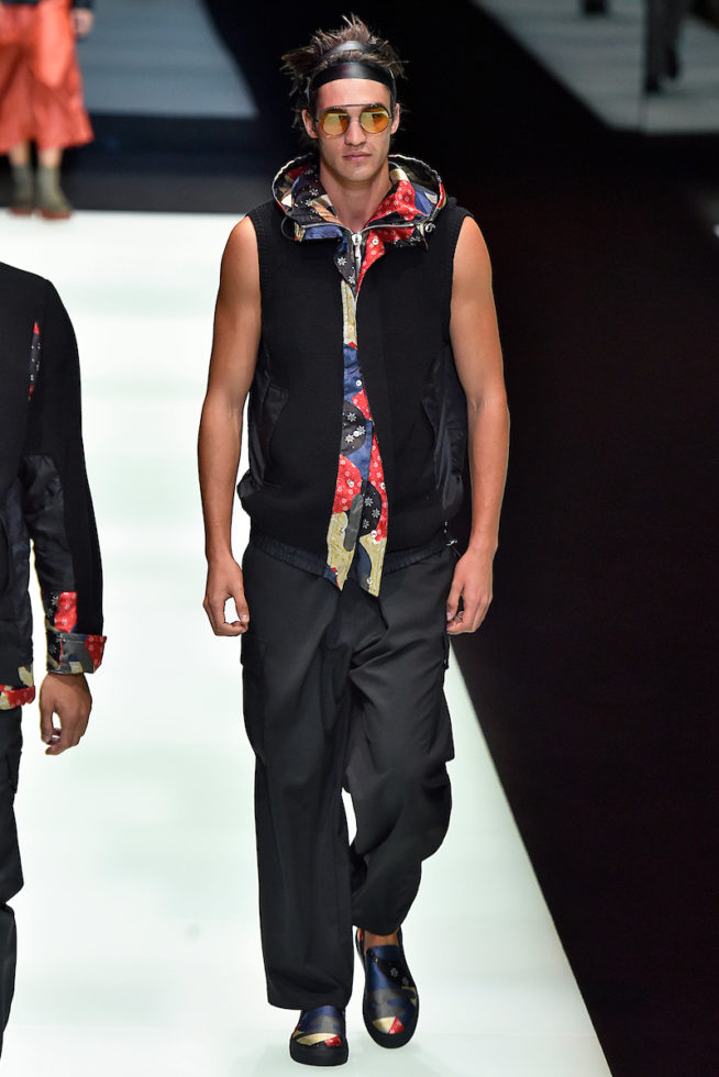 Emporio Armani Milan Menswear Spring Summer 2018 Milan  June 2017