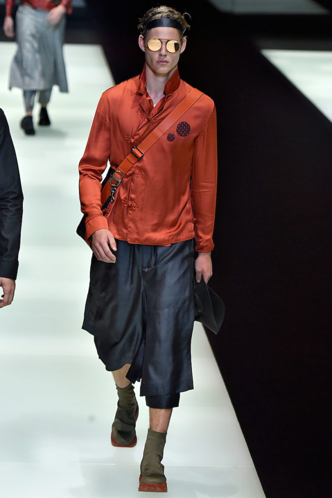 Emporio Armani Milan Menswear Spring Summer 2018 Milan  June 2017