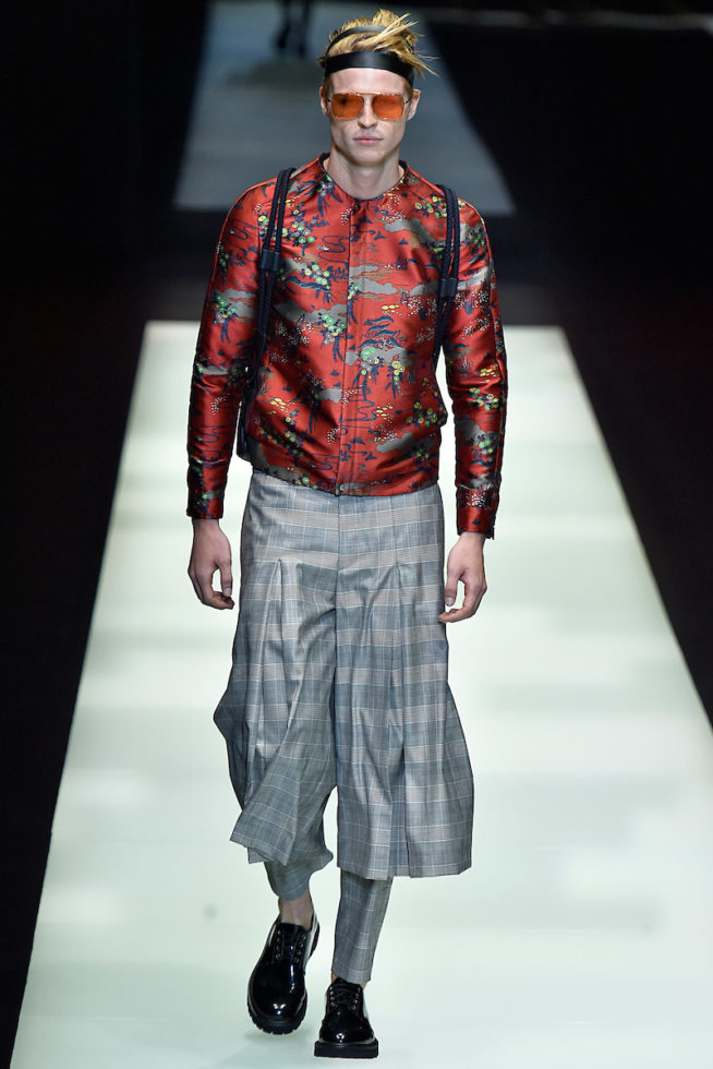 Emporio Armani Milan Menswear Spring Summer 2018 Milan  June 2017