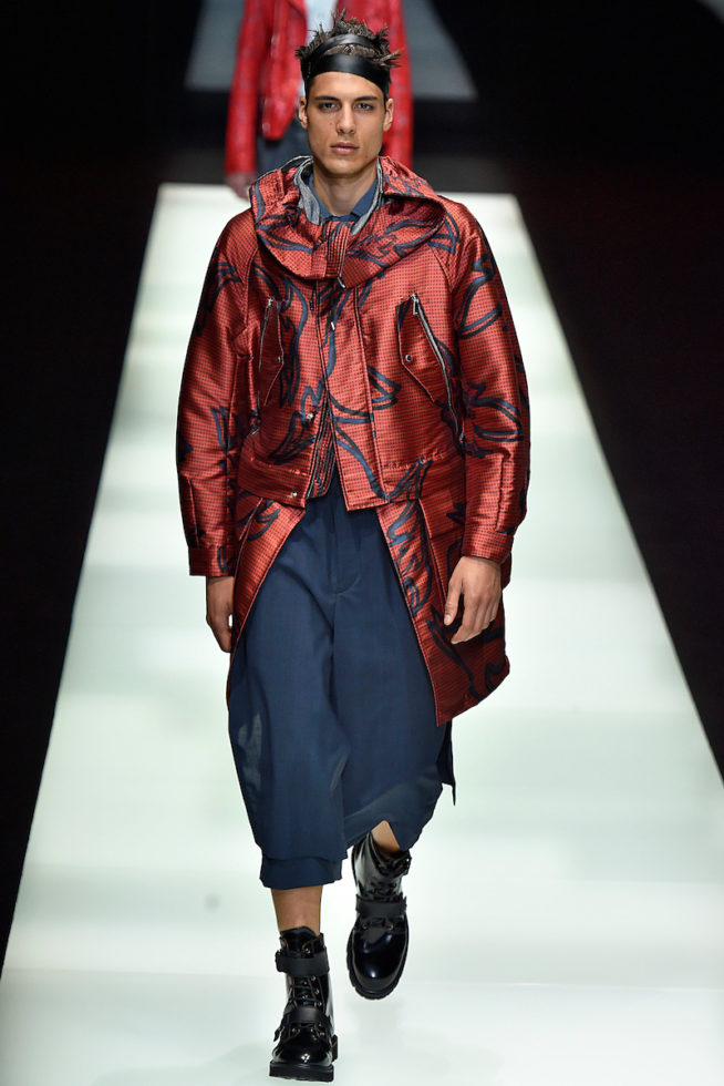 Emporio Armani Milan Menswear Spring Summer 2018 Milan  June 2017
