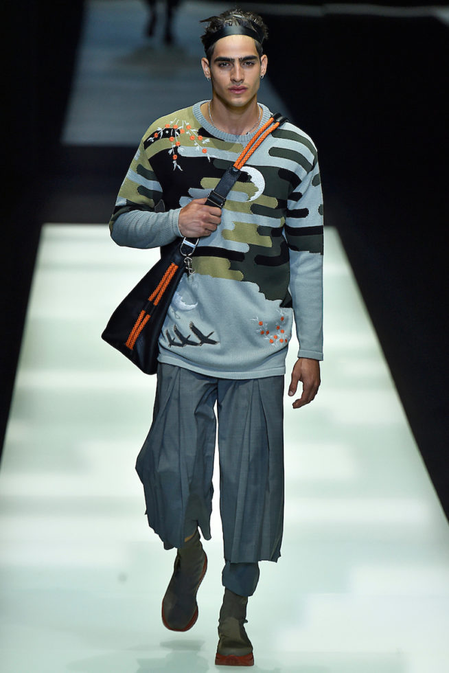 Emporio Armani Milan Menswear Spring Summer 2018 Milan  June 2017