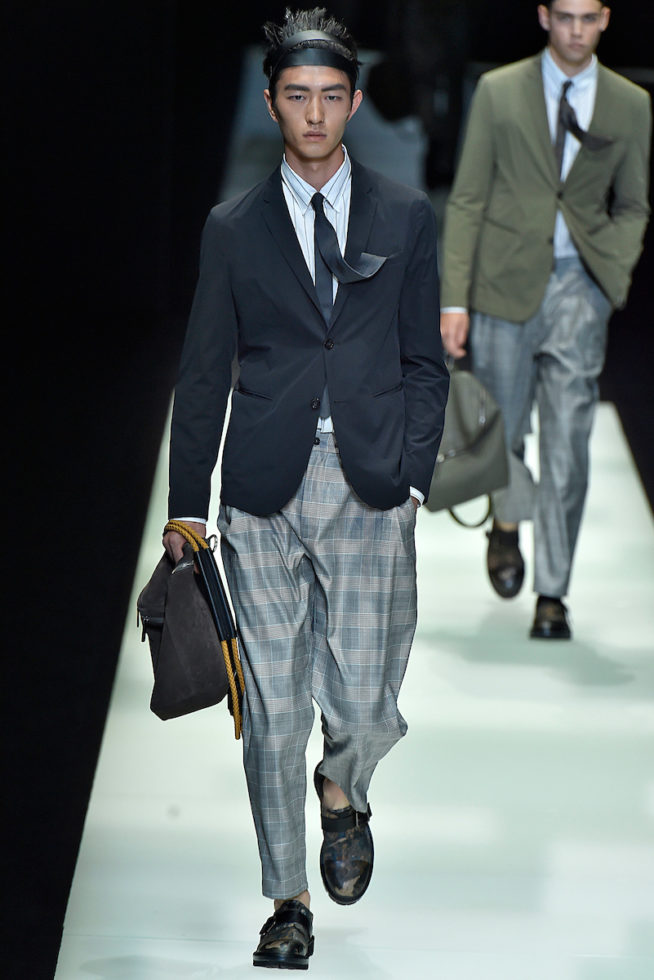 Emporio Armani Milan Menswear Spring Summer 2018 Milan  June 2017