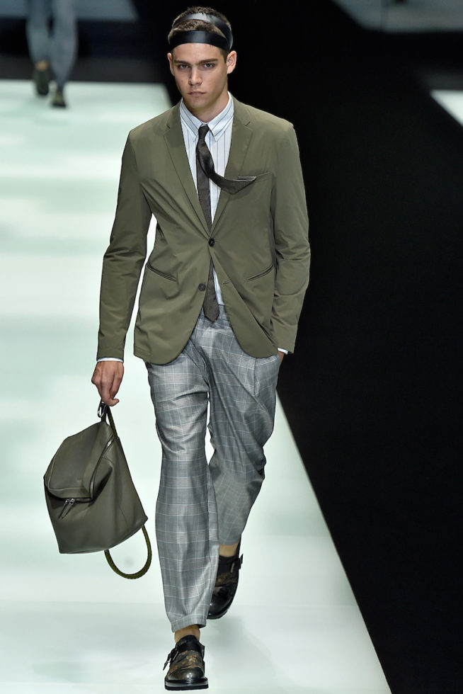 Emporio Armani Milan Menswear Spring Summer 2018 Milan  June 2017