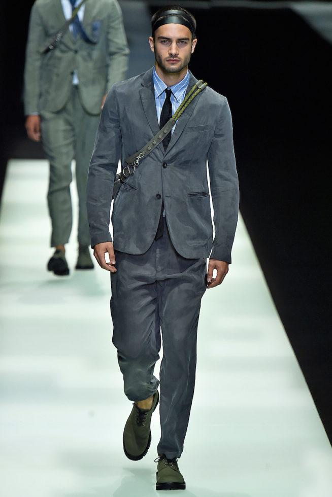 Emporio Armani Milan Menswear Spring Summer 2018 Milan  June 2017