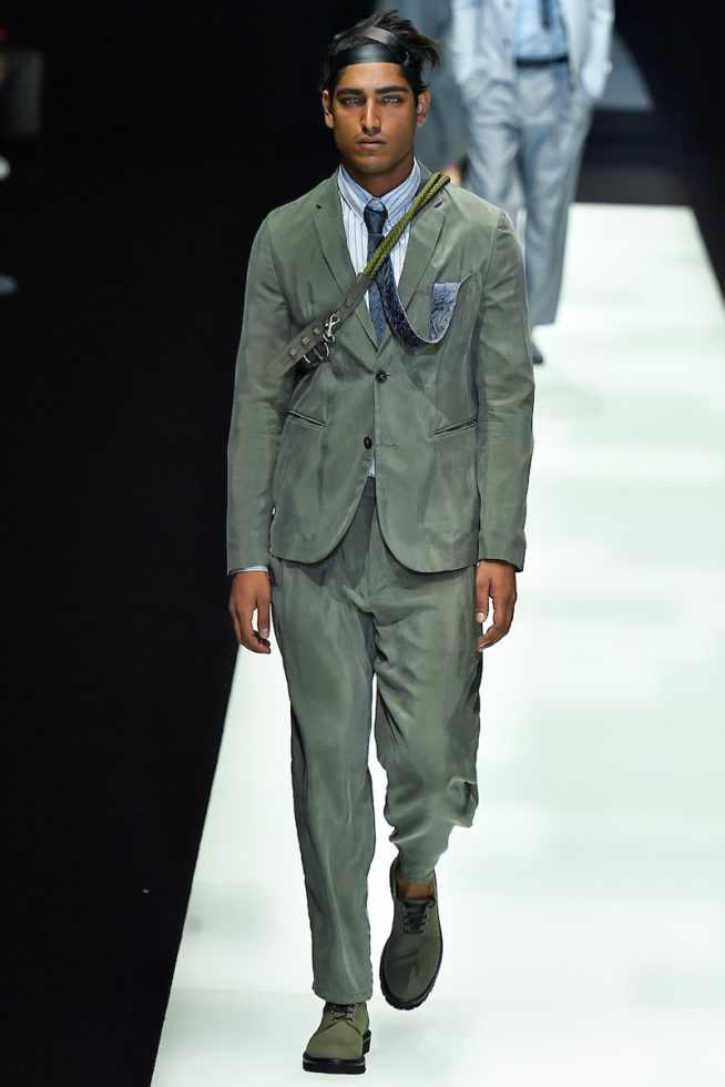 Emporio Armani Milan Menswear Spring Summer 2018 Milan  June 2017