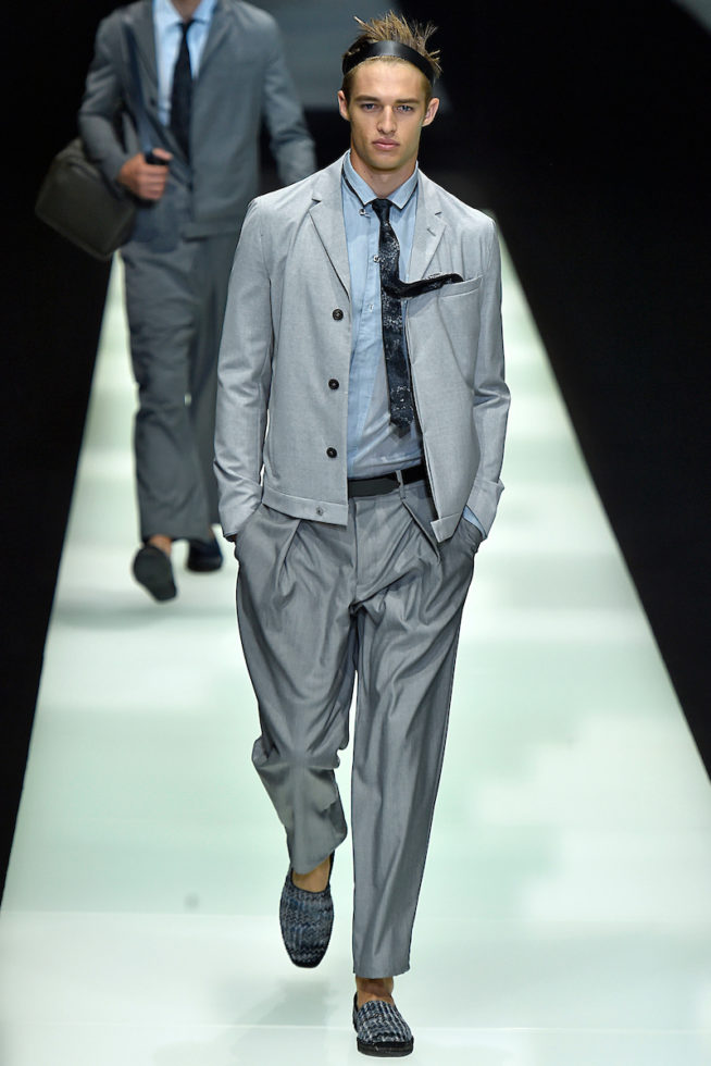 Emporio Armani Milan Menswear Spring Summer 2018 Milan  June 2017