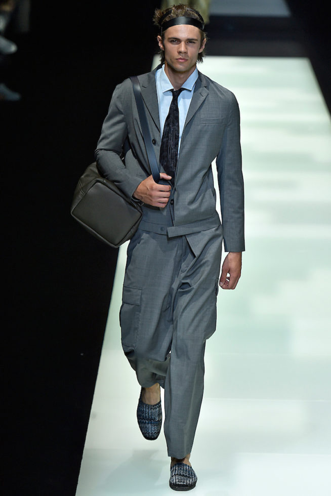 Emporio Armani Milan Menswear Spring Summer 2018 Milan  June 2017