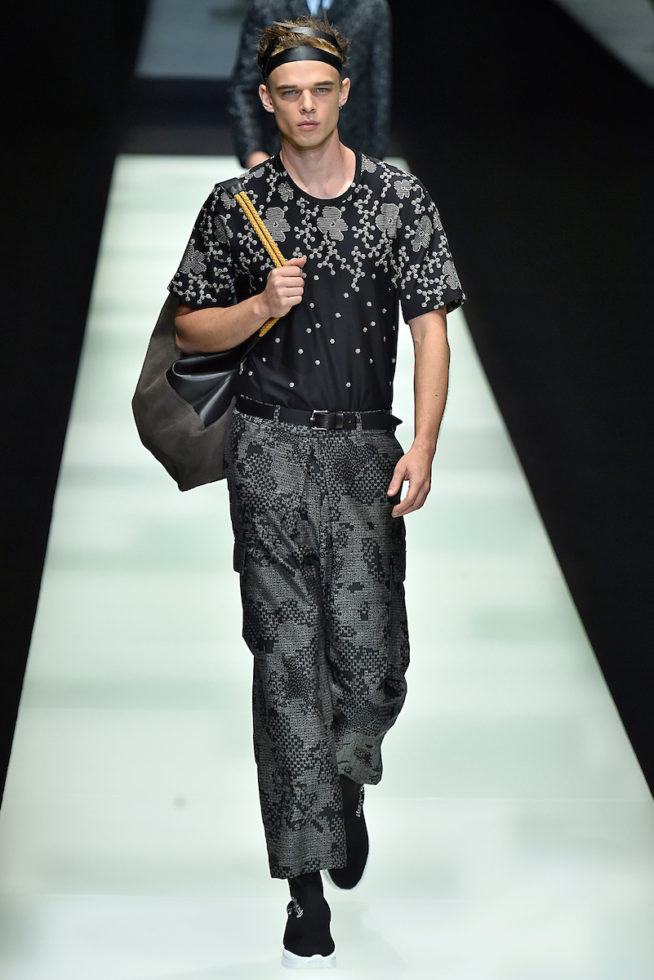 Emporio Armani Milan Menswear Spring Summer 2018 Milan  June 2017