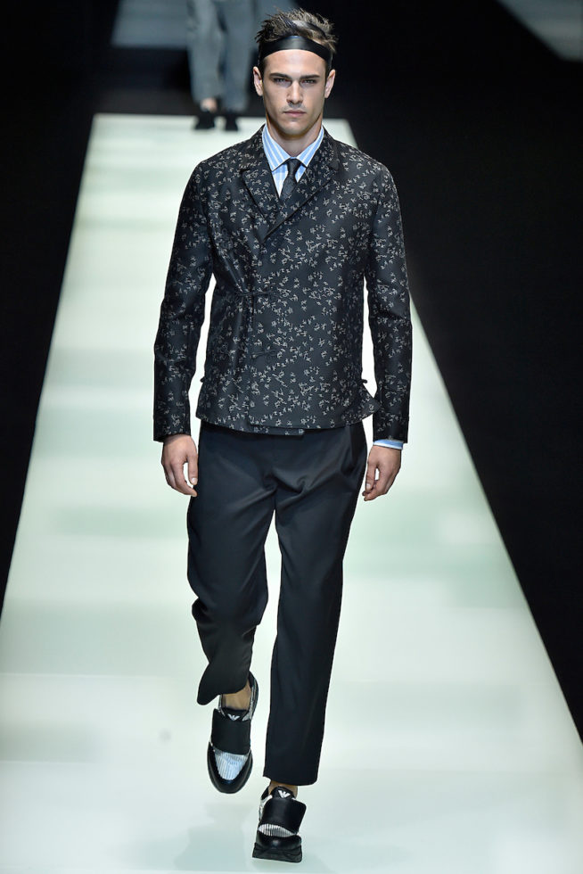 Emporio Armani Milan Menswear Spring Summer 2018 Milan  June 2017