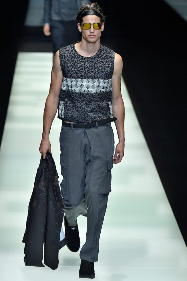 Emporio Armani Milan Menswear Spring Summer 2018 Milan  June 2017
