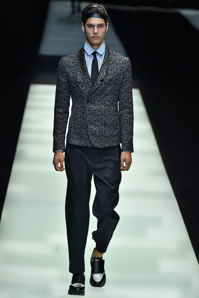 Emporio Armani Milan Menswear Spring Summer 2018 Milan  June 2017