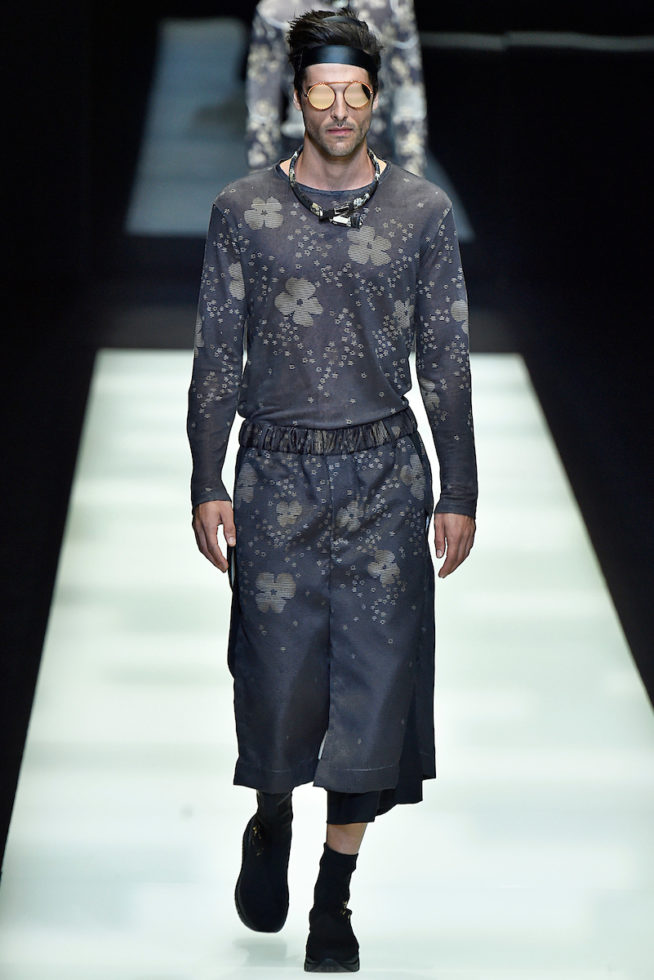 Emporio Armani Milan Menswear Spring Summer 2018 Milan  June 2017