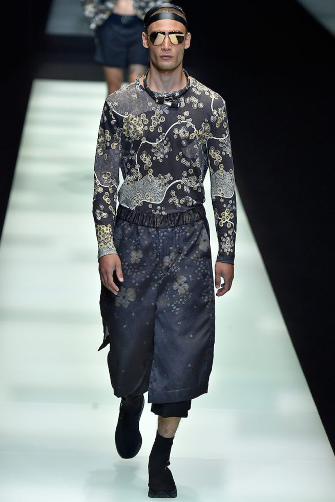 Emporio Armani Milan Menswear Spring Summer 2018 Milan  June 2017