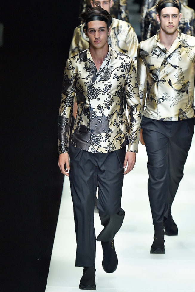 Emporio Armani Milan Menswear Spring Summer 2018 Milan  June 2017