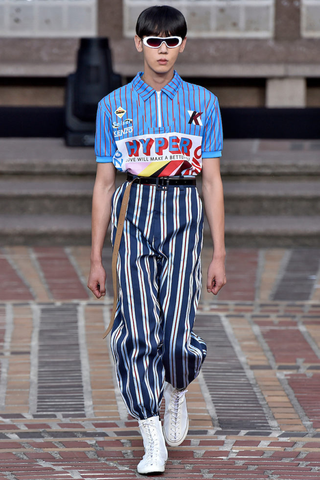 Kenzo Paris Menswear Spring Summer 2018 Paris June 2017- foto: Agencia Fotosite
