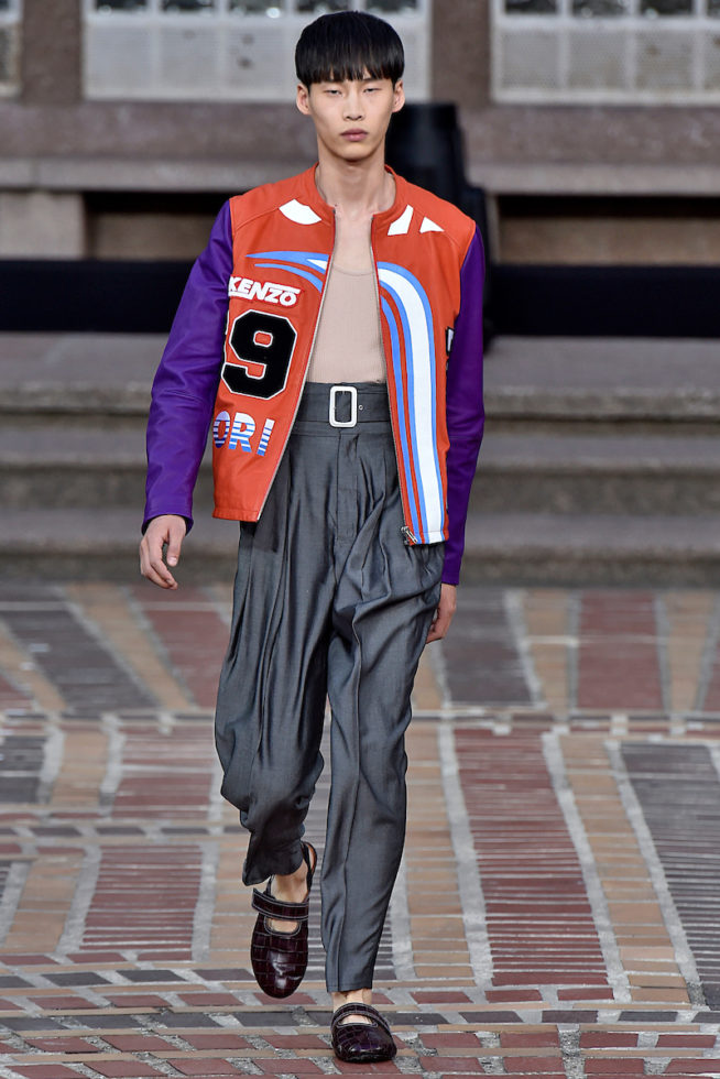 Kenzo Paris Menswear Spring Summer 2018 Paris June 2017- foto: Agencia Fotosite