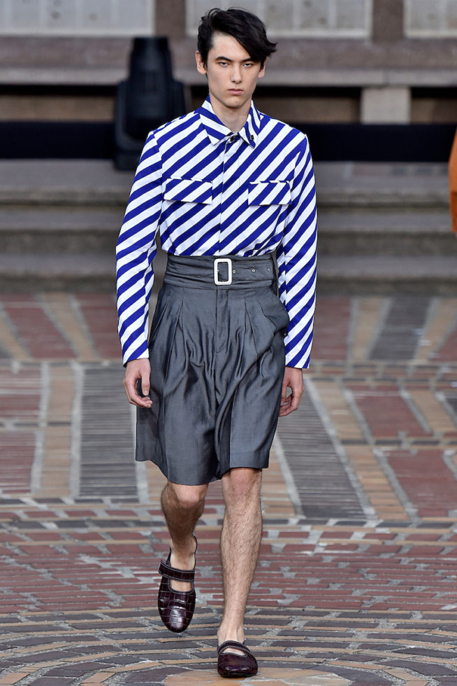 Kenzo Paris Menswear Spring Summer 2018 Paris June 2017- foto: Agencia Fotosite