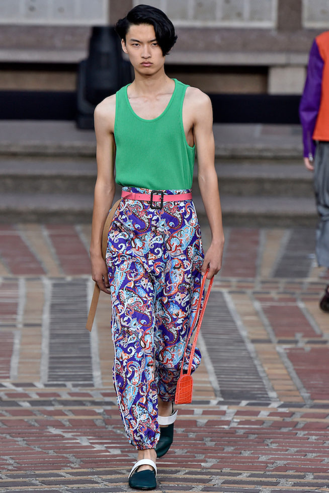 Kenzo Paris Menswear Spring Summer 2018 Paris June 2017- foto: Agencia Fotosite
