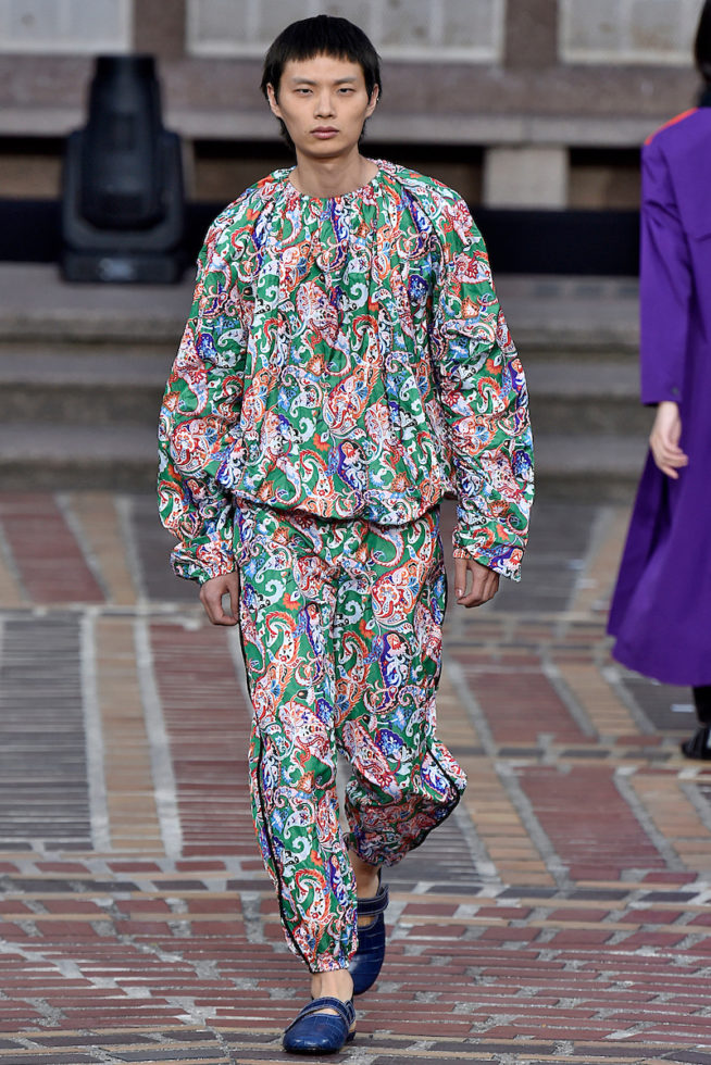 Kenzo Paris Menswear Spring Summer 2018 Paris June 2017- foto: Agencia Fotosite