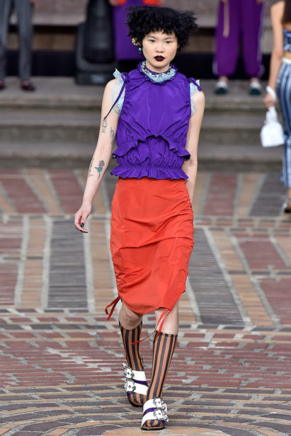 Kenzo Paris Menswear Spring Summer 2018 Paris June 2017- foto: Agencia Fotosite