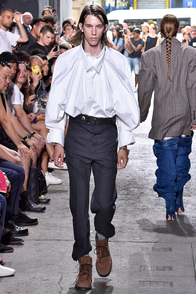 Y Propject Paris Menswear Spring Summer 2018 Paris June 2017