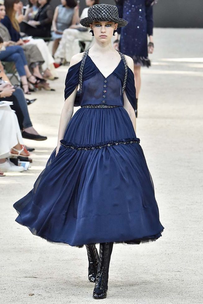 Chanel Paris Haute Couture Fall Winter 2017-2018 Paris July 2017