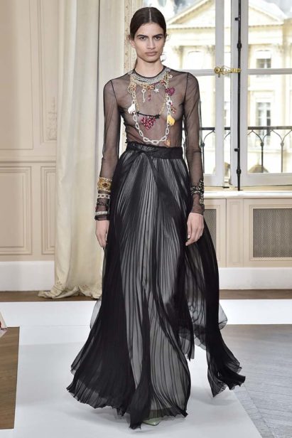 Schiaparelli Paris Haute Couture Fall Winter 2017-2018 Paris July 2017
