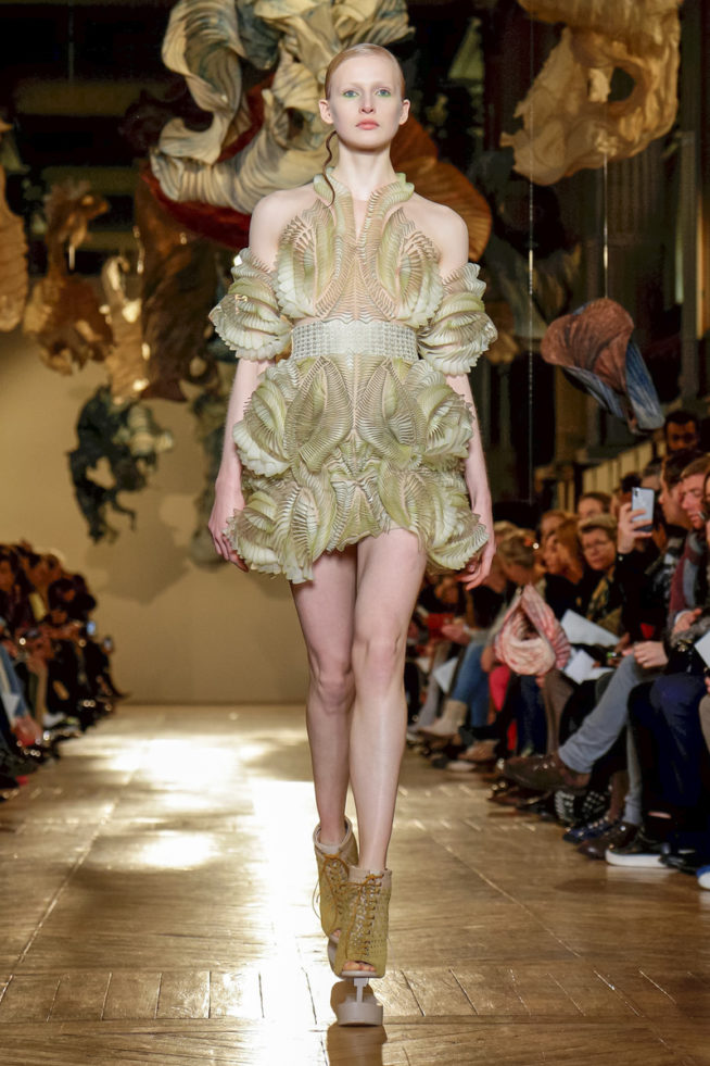 Iris Van Herpen Fashion Show, Couture Collection Spring Summer 2018 in Paris