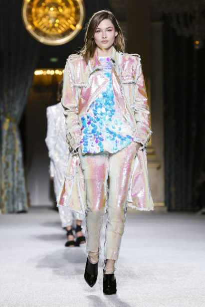 Balmain Ready To Wear Collection Fall Winter 2018 in Paris