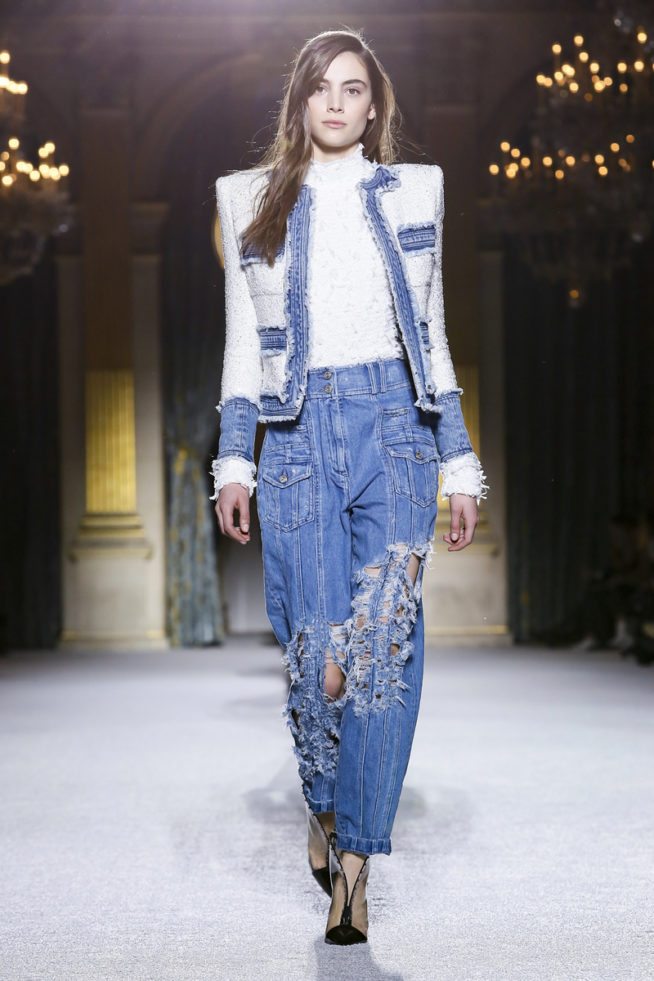 Balmain Ready To Wear Collection Fall Winter 2018 in Paris