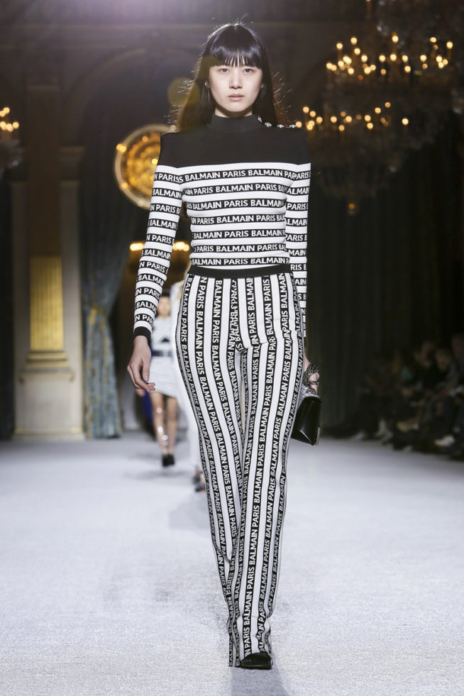 Balmain Ready To Wear Collection Fall Winter 2018 in Paris